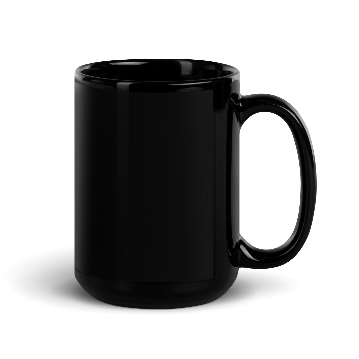Black Coffee Mug
