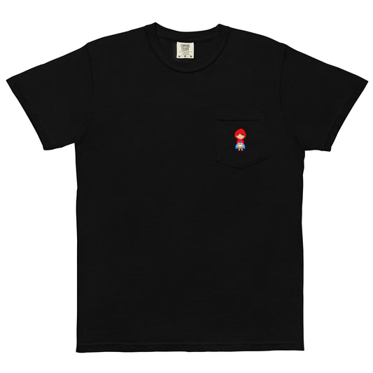 Little Red Riding Hood Pixel Pocket Tee