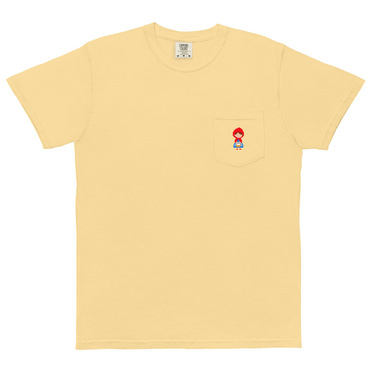 Little Red Riding Hood Pixel Pocket Tee