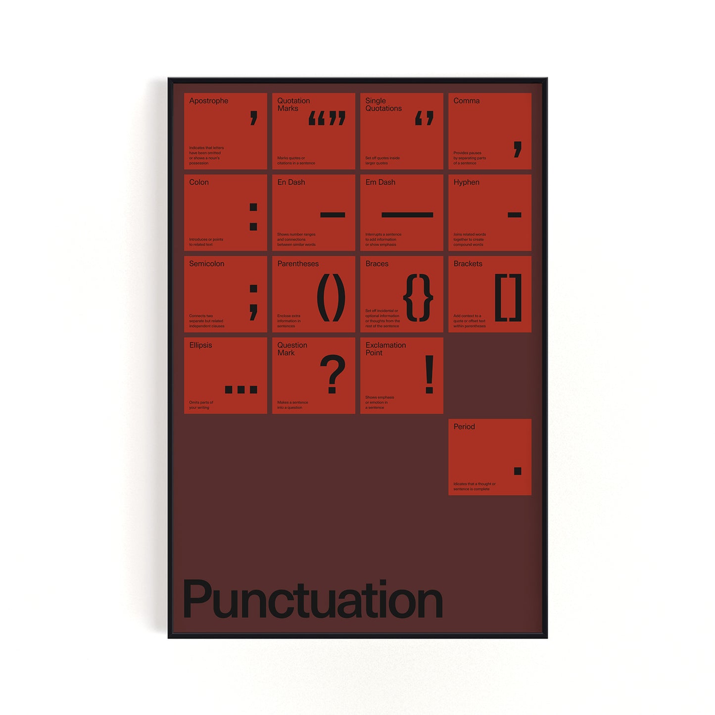 Punctuation Print
