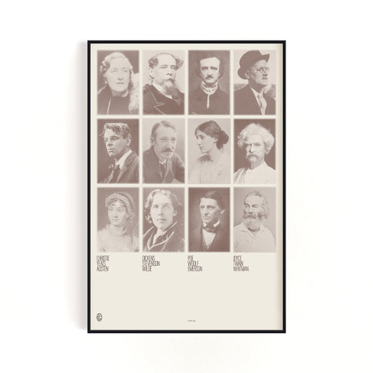 Classic Authors Print