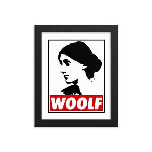 Woolf Framed Print