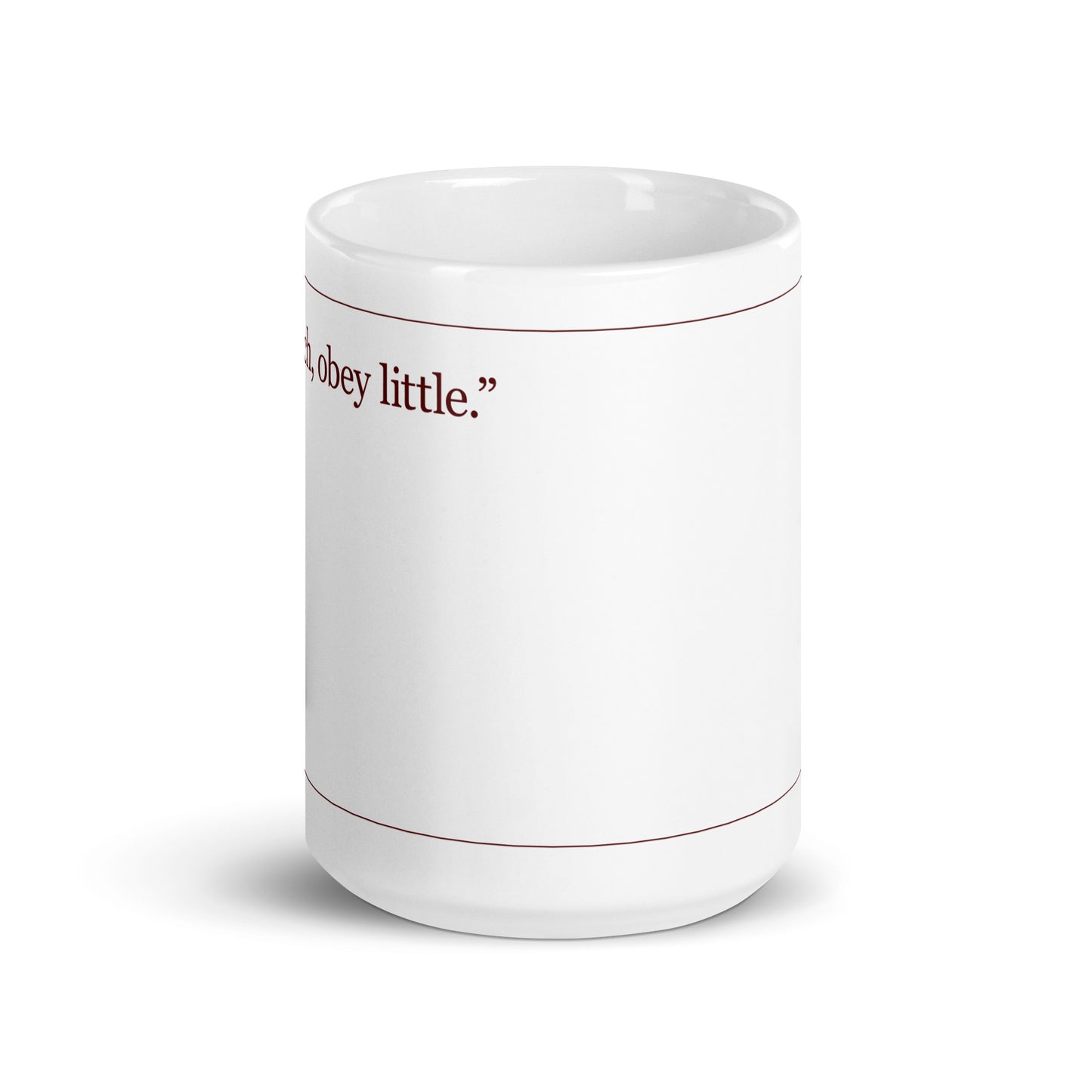 Leaves of Grass Quote Mug