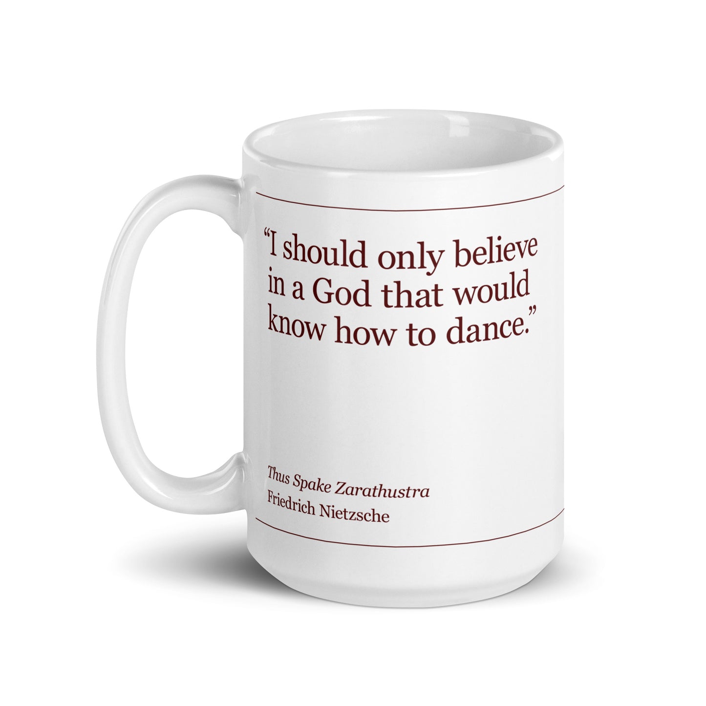 Thus Spake Zarathustra Quote Mug