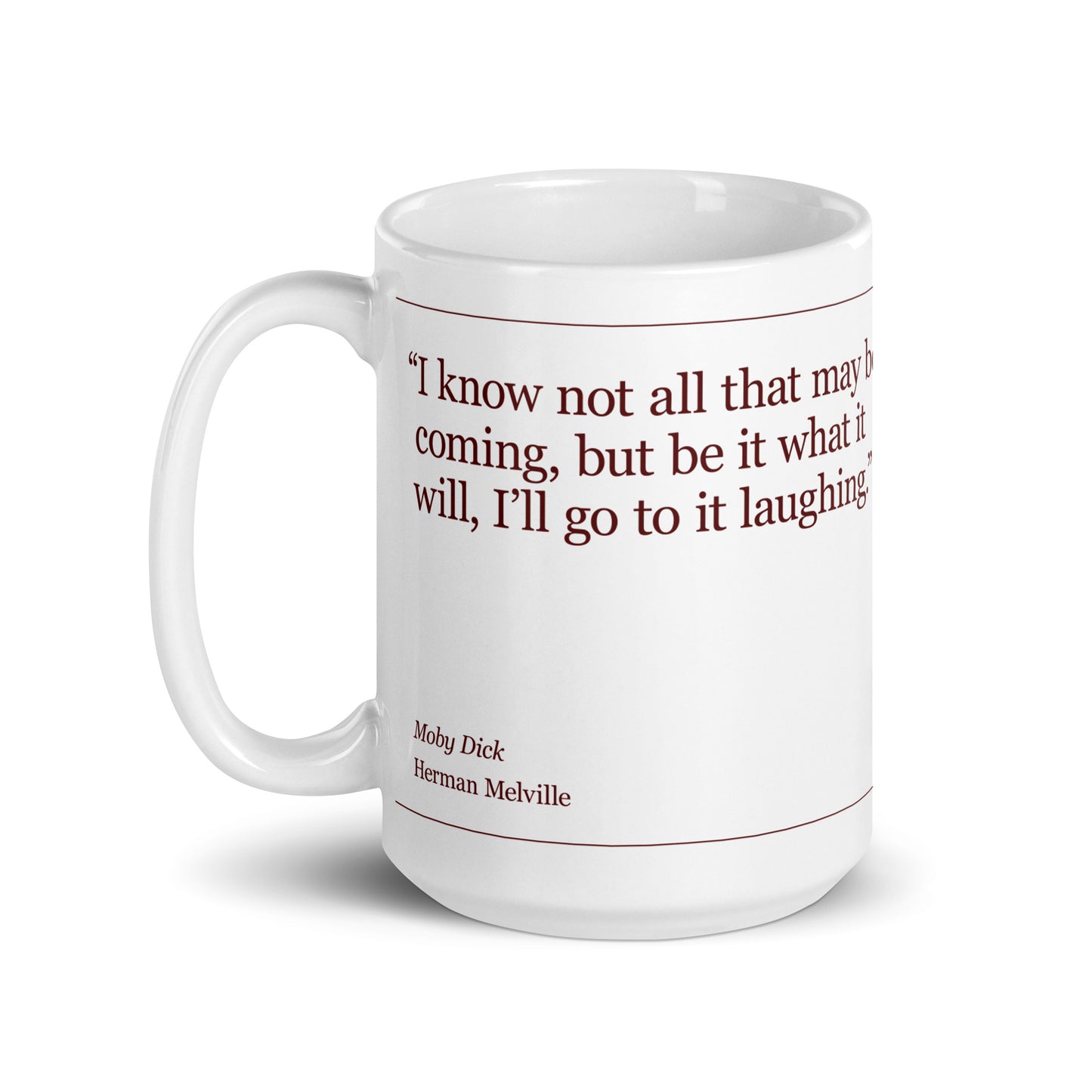 Moby Dick Quote Mug