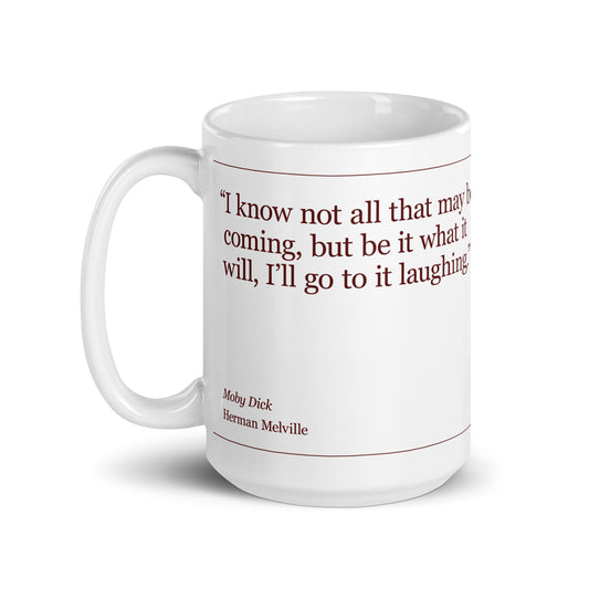 Moby Dick Quote Mug