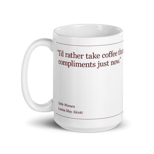Little Women Quote Mug